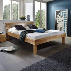 Bett Livenza Kernbuche Massivholz