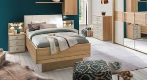 Einzelbett Ayla Komfort Eiche Dekor