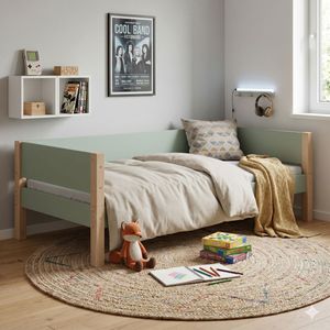 Bett Kids Town Color Buche teilmassiv mit Lattenrost