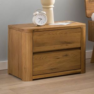 Nachttisch Dosima Wildeiche Massivholz H 40cm