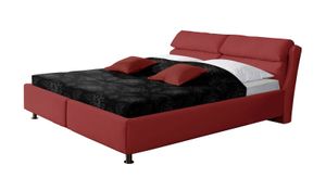 Polsterbett Catania Microvelours mit Bettkasten