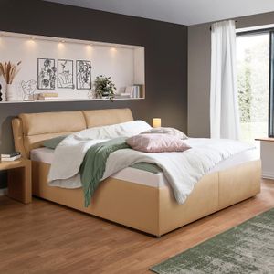 Polsterbett Cremona Microvelours mit Bettkasten