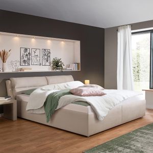Polsterbett Cremona Microvelours mit Bettkasten