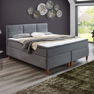 Boxspringbett Marek Webstoff