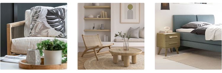 Schlafzimmer im Skandi-Style