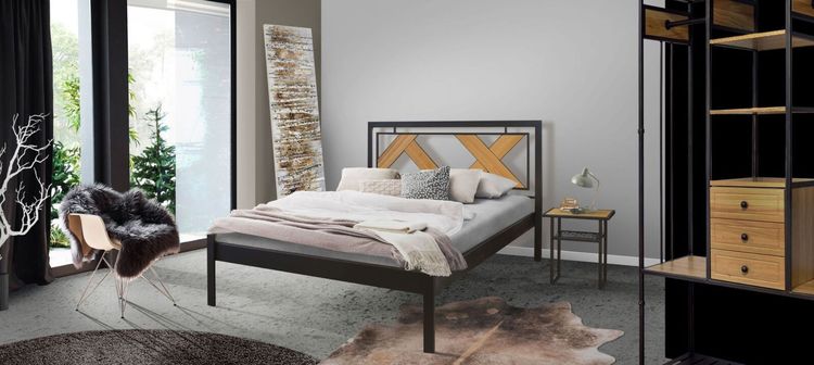 Schlafzimmer Carlow Industrial Style 