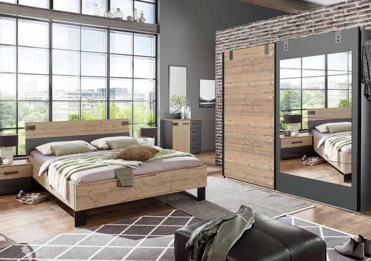 Schlafzimmer Midori Industrial Style