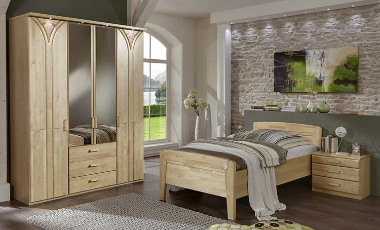 Birkenholz Schlafzimmer