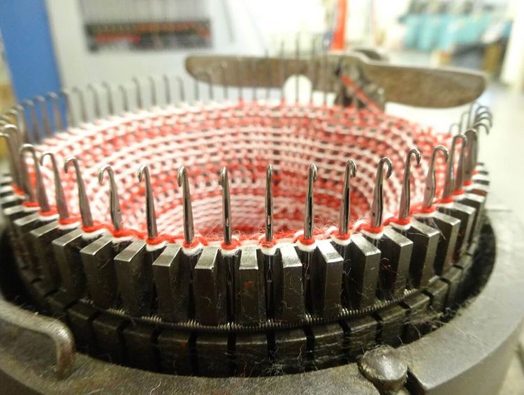 Maschenware Strickware Strickmaschine