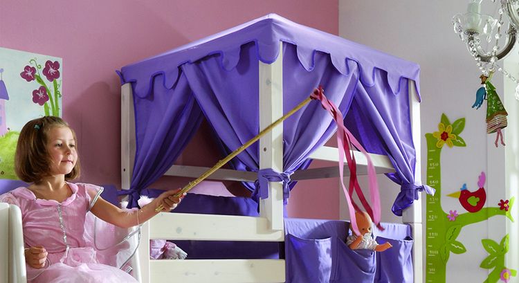Schabracke Himmelbett