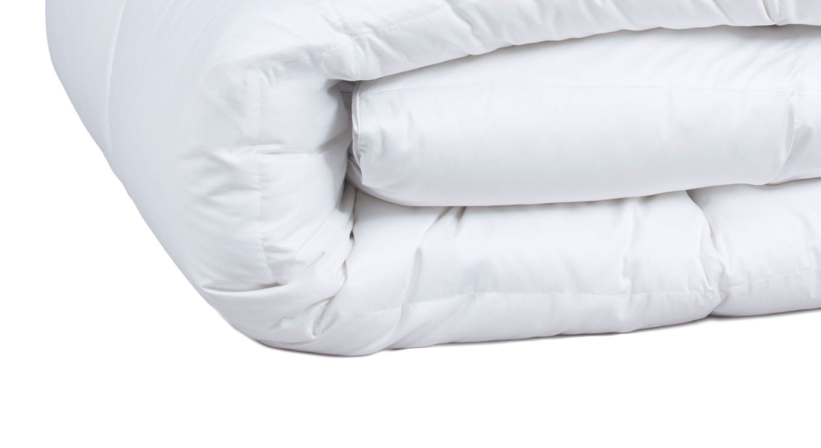 Daunen Bettdecke Pyrenex Premium warm mit Satin Baumwoll-Bezug