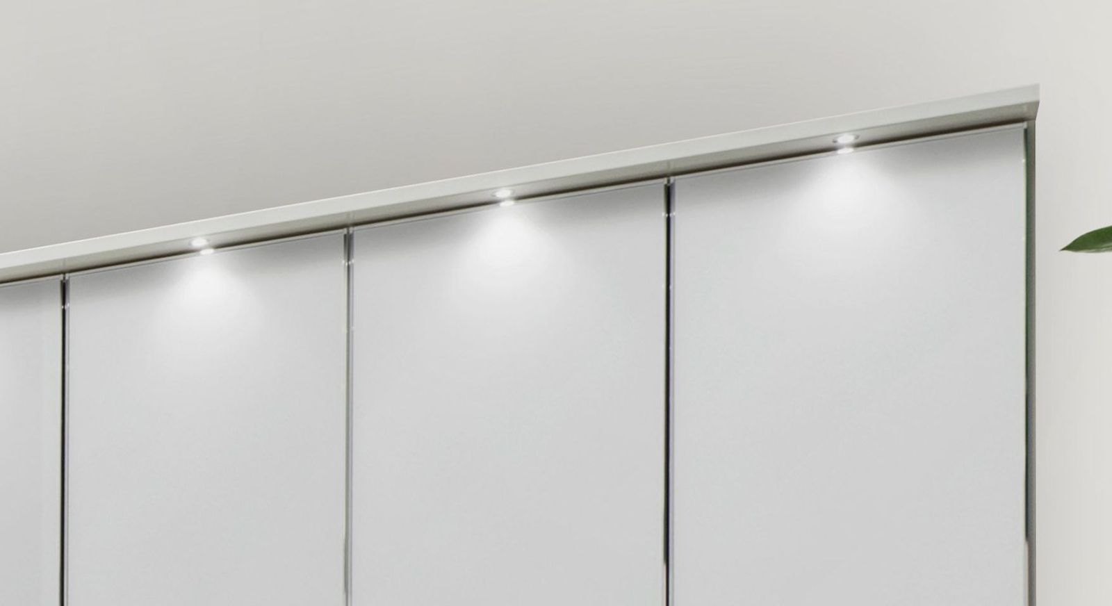 Funktions-Kleiderschrank Shanvalley mit sparsamer LED Beleuchtung