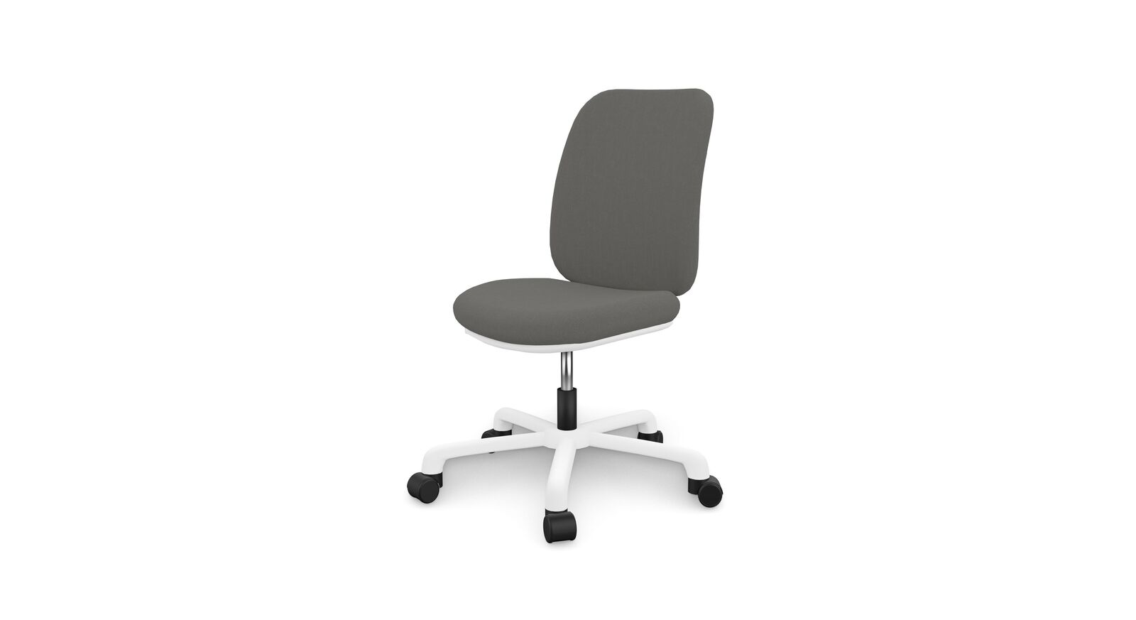 LIFETIME Bürostuhl Comfort mit kindgerechtem Design in Grau-Weiß