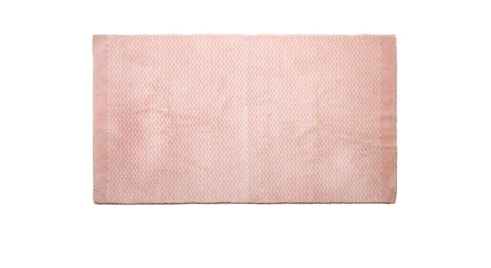 Rosafarbener LIFETIME Teppich Zigzag für Mädchenzimmer