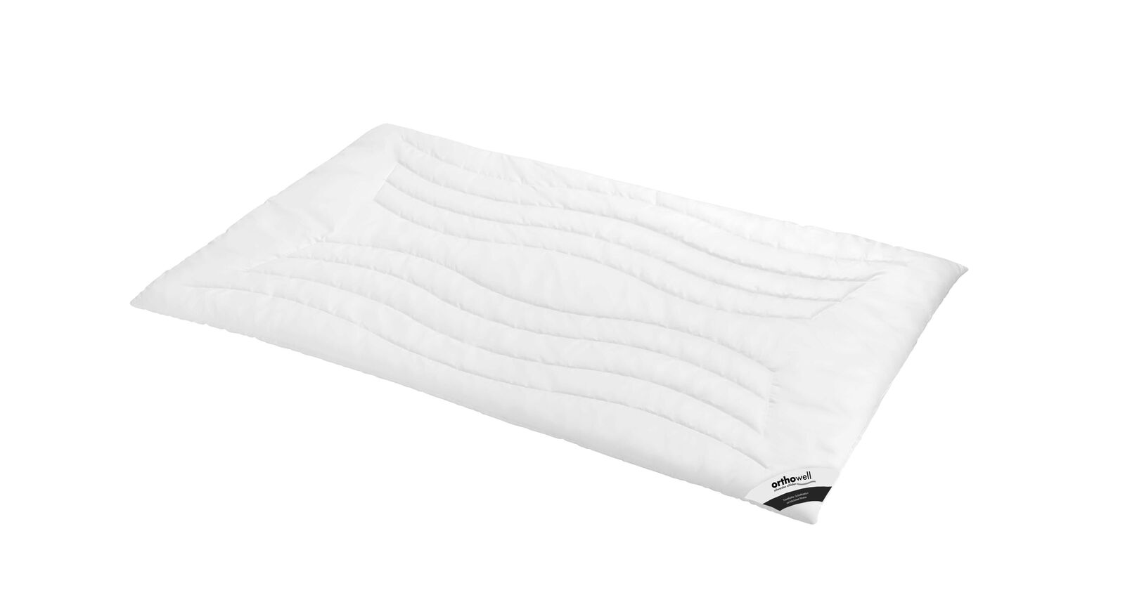 Markenfaser-Bettdecke orthowell Superior extra leicht mit Baumwoll-Bezug