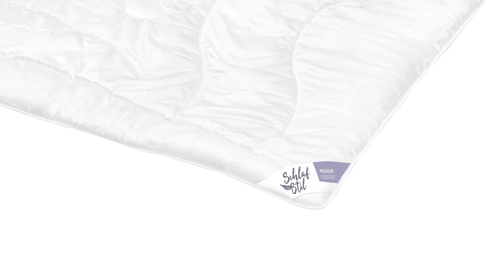 SCHLAFSTIL Markenfaser-Bettdecke F400 medium für Schlafkomfort