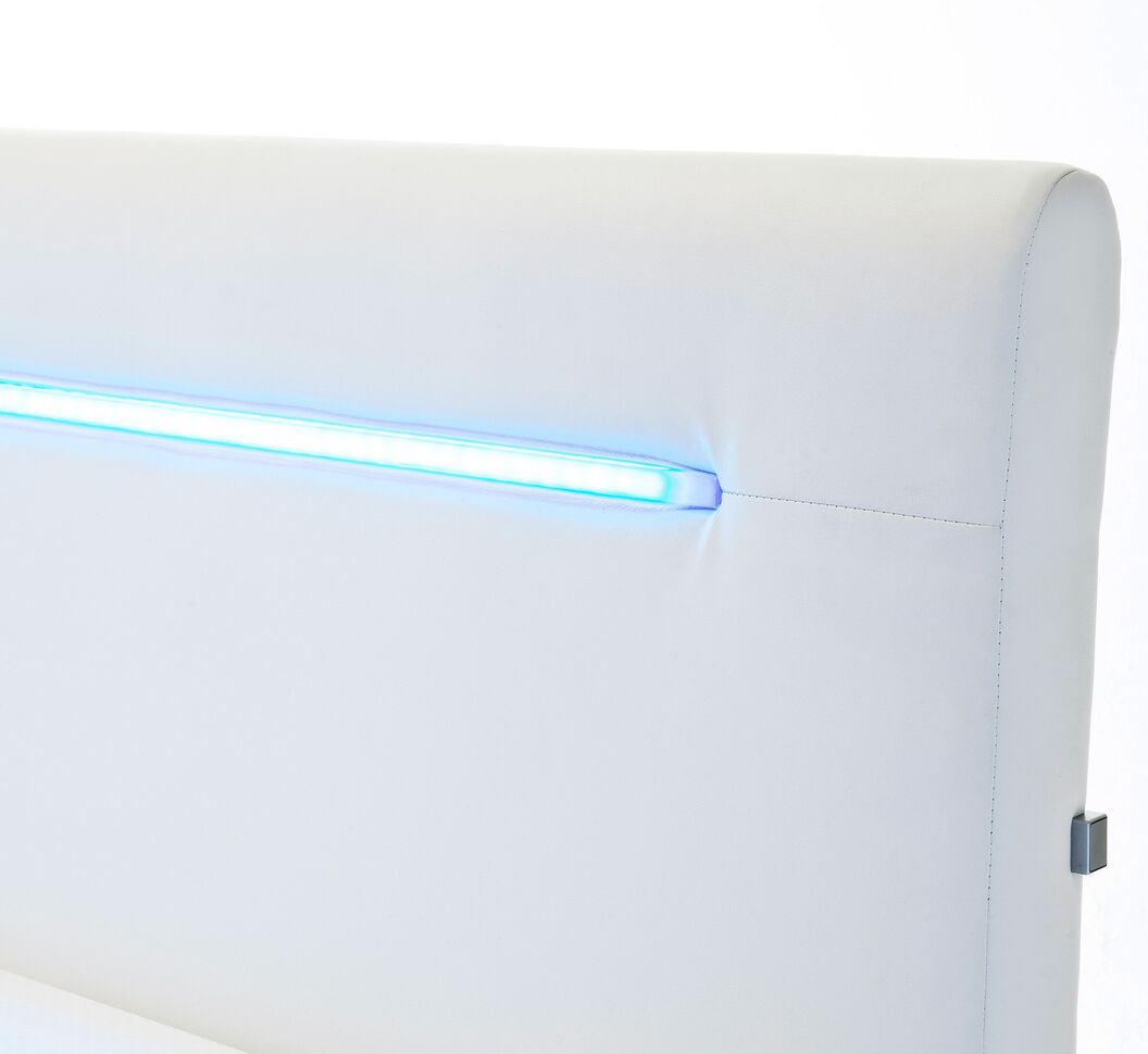 Boxspringbett Lexton mit LED-Kopfteil-Beleuchtung