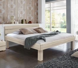 Doppelbett Madrid Komfort mit 16 cm breitem Bettrahmen