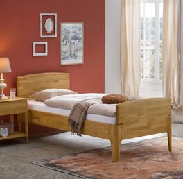 Komfort-Einzelbett Brunon perfekt für Senioren