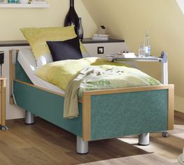 Gemütliches Komfortbett mit Pflegebett-Funktion Mainau für Zuhause