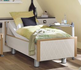 Komfortbett mit Pflegebett-Funktion Rügen in modernem Design