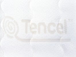 Matratze mit waschbarem Tencel-Bezug
