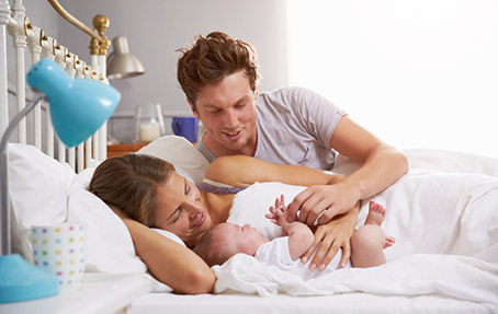 Eltern mit Baby