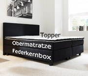 Aufbau eines Boxspringbettes