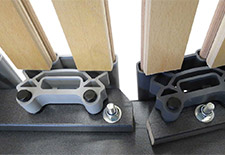 Flexible Kappen am Lattenrost