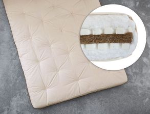 futonmatratze latex kokos