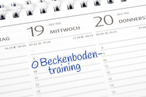 Nykturie - nächtlicher Harndrang - Beckenbodentraining
