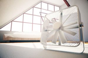 Ventilator als Hilfsmittel im Schlafzimmer