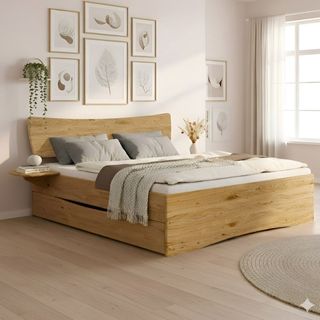 Schlafzimmer aus Eiche