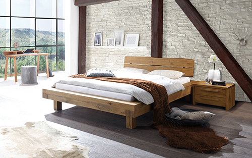 Schlafzimmer rustikal