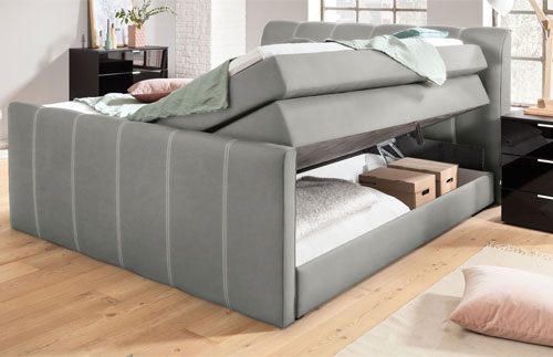 Boxspringbett mit Bettkasten sinnvoll?
