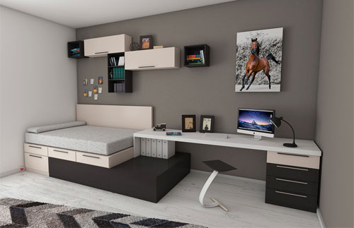 Schlafzimmer für Studenten einrichten und gestalten