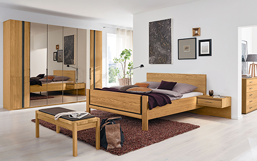 Schlafzimmer aus Eiche